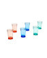 Tritan Scallop Tumbler Drinkware Set, Variety Pack 20.6 oz., Set of 6