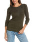 Фото #1 товара Velvet By Graham & Spencer Bayler Top Women's Green M