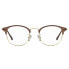 Unisex' Spectacle frame Polaroid PLD-D404-G-09Q Brown Ø 51 mm