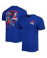 Фото #1 товара Men's Royal SMU Mustangs Through the Years T-shirt