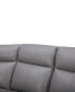Фото #28 товара Addyson 117" 6-Pc. Leather Sectional with 2 Zero Gravity Recliners with Power Headrests and 1 Console, Created for Macy's