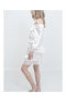 Women's Bridal Off-The-Shoulder Lace Trim The Hair and Makeup Robe