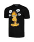 Men's and Women's Black Garfield Ask Me If I Care T-shirt