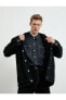 Фото #2 товара Куртка из денима с карманами и пуговицами Koton.