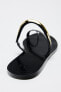 FLAT STRAPPY SLIDER SANDALS