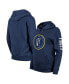 ფოტო #1 პროდუქტის Women's Navy Philadelphia Phillies 2024 City Connect Fleece Pullover Hoodie