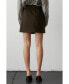 Women's Jamey Wool Blend Mini Wrap Skirt
