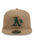 ფოტო #3 პროდუქტის Men's Khaki Oakland Athletics Golfer Adjustable Hat
