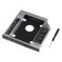 Фото #1 товара Адаптер оптического блока SATA для дисков HDD/SSD (12,7 mm) Ewent EW7005