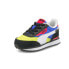 Фото #3 товара Puma Future Rider Play On Ac Toddler Boys Black, Blue, Yellow Sneakers Casual S