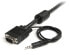 StarTech.com 15m Coax High Resolution Monitor VGA Video Cable with Audio HD15 M/M - 15 m - VGA (D-Sub) + 3.5mm - VGA (D-Sub) + 3.5mm - Male - Male - Nickel