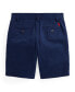 Toddler and Little Boys Straight Fit Stretch Twill Short