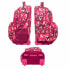 Фото #3 товара Школьный рюкзак с колесиками Milan Розовый 52 x 34,5 x 23 cm