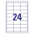 Фото #2 товара Avery Zweckform Avery 3658-10 - White - Rectangle - Permanent - 64.6 x 33.8 mm - A4 - Paper