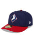 ფოტო #1 პროდუქტის Men's Navy Chicago White Sox 2024 Batting Practice Low Profile 59FIFTY Fitted Hat