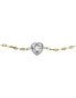 Gentle bicolor steel bracelet Sadie JF04679998