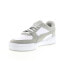 Фото #8 товара Puma CA Pro Quilt 39327701 Mens White Suede Lifestyle Sneakers Shoes