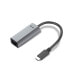 Фото #2 товара i-tec Metal USB-C Gigabit Ethernet Adapter - Wired - USB Type-C - Ethernet - 1000 Mbit/s - Grey