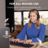 Trust HS-200 - Headset - Head-band - Office/Call center - Black - Binaural - Rotary