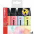 Фото #1 товара Набор флуоресцентных маркеров Stabilo Boss Разноцветный (5 штук)