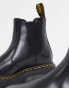 Фото #3 товара Dr Martens 2976 flatform chelsea boots in black