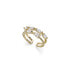 Charming gold-plated Rapunzel ring 41214G