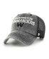 ფოტო #1 პროდუქტის Men's Black Washington Commanders Drumlin Trucker Clean Up Snapback Hat