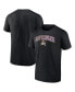 Фото #2 товара Men's Black ECU Pirates Campus T-shirt