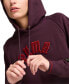 ფოტო #3 პროდუქტის Women's Classic Play Loud Cropped Cotton Hoodie