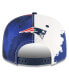 Фото #4 товара Men's Navy New England Patriots 2022 Sideline 9FIFTY Ink Dye Snapback Hat