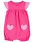 Фото #1 товара Baby Heart Pocket Cotton Romper 24M