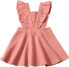 Kleid mit Waffel-Struktur, rosa, Gr. 86, 1 St