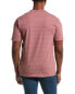 Фото #2 товара Vince Garment Dye Fleck Stripe T-Shirt Men's