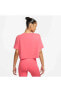 Фото #6 товара Dri-Fit Yoga Crop Kadın Pembe T-Shirt FB8842-894