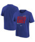 Youth Boys Royal Buffalo Bills 2022 AFC East Division Champions Locker Room Trophy Collection T-shirt
