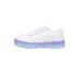 Puma Carina 2.0 Speckle Fade Slip On Toddler Girls Purple, White Sneakers Casua