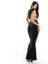 Фото #5 товара ASOS DESIGN sleeveless cut out maxi dress in black