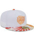Фото #5 товара Men's White, Orange Chicago White Sox Flamingo 59FIFTY Fitted Hat