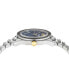 ფოტო #2 პროდუქტის Men's Swiss Stainless Steel Bracelet Watch 42mm