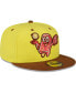 Фото #4 товара Men's Yellow Beloit Sky Carp Copa De La Diversion 59FIFTY Fitted Hat