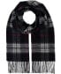 Фото #1 товара Men's Classic Plaid Cashmere Scarf