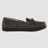 Фото #2 товара Isotoner Women's Genuine Suede Moccasin Slippers - Gray M