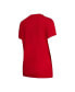 ფოტო #2 პროდუქტის Women's Crimson, Gray Alabama Crimson Tide Arctic T-shirt and Flannel Pants Sleep Set