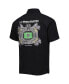 ფოტო #2 პროდუქტის Men's Black Las Vegas Raiders Top of Your Game Camp Button-Up Shirt