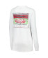 ფოტო #4 პროდუქტის Women's White Alabama Crimson Tide Hand-Drawn Stadium Comfort Colors Oversized Long Sleeve T-shirt