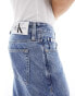 Фото #3 товара Calvin Klein Jeans 90s straight jeans in mid wash