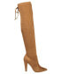 Фото #2 товара Women's Jordan Cone Heel Lace-up Over-The-Knee Boots