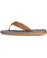 ფოტო #2 პროდუქტის Men's Comfortable Memory Foam Flip Flops