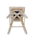 Фото #7 товара Барный стул International Concepts ava с подъемом и возвращением