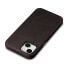Фото #9 товара Чехол для iPhone 14 Plus ICARER из натуральной кожи Oil Wax Premium Leather Case дарк-браун